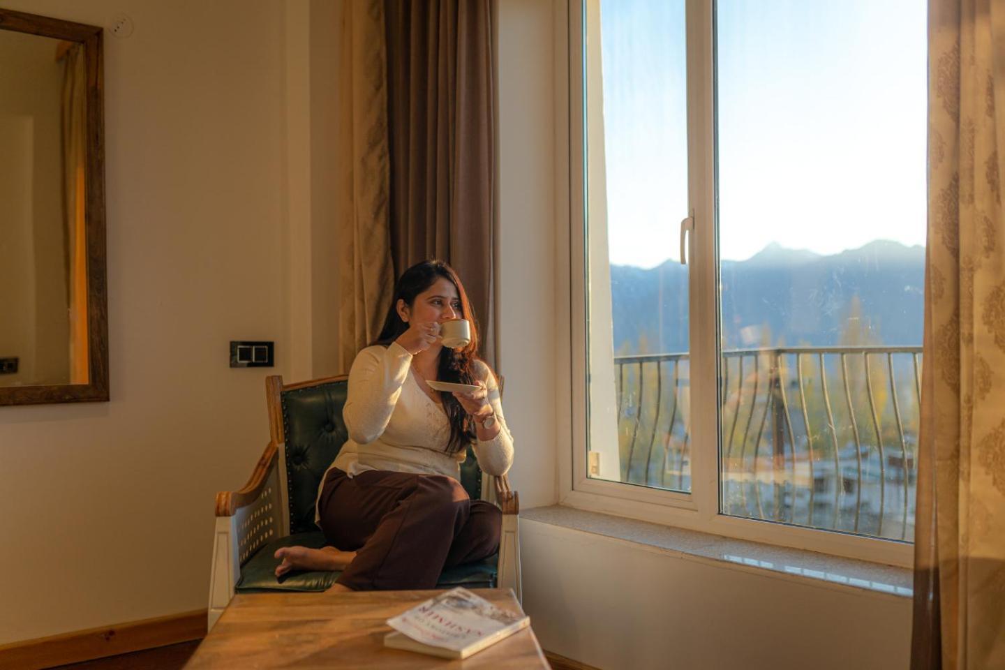 Hotel El Castello Leh Bagian luar foto